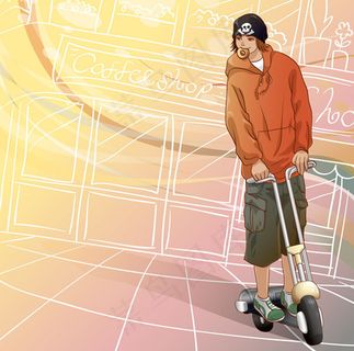 27款潮流人物矢量素材