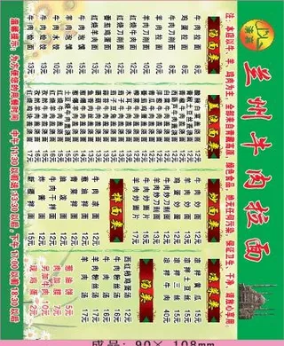 拉面馆外卖单设计_CDR素材下载-外卖单