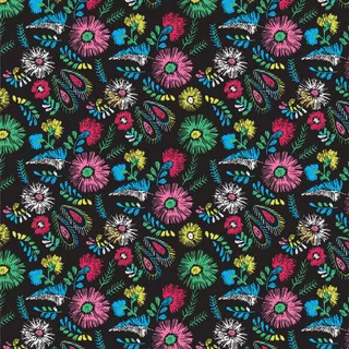 新款秋冬毛呢女装面料印花图案