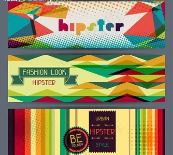 复古风潮流行元素图片