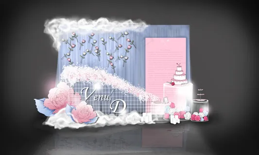 甜品摆台 甜品摆台