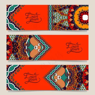 精美民族花纹设计