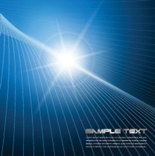 矢量光线放射光点背景