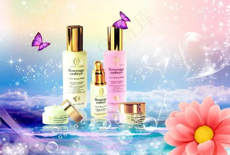 护肤品海报图片