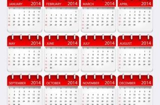 2014日历