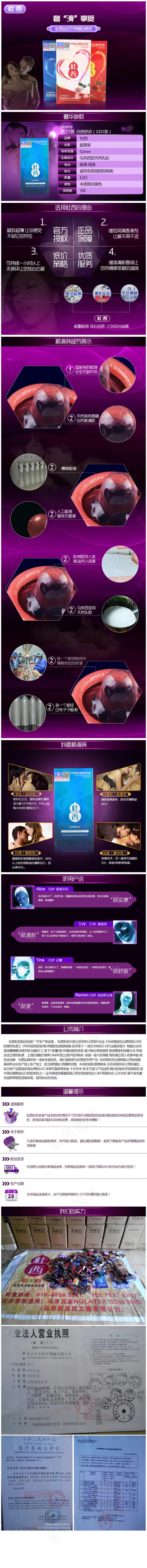 避孕套详情(750X8000(DPI:72))psd模版下载