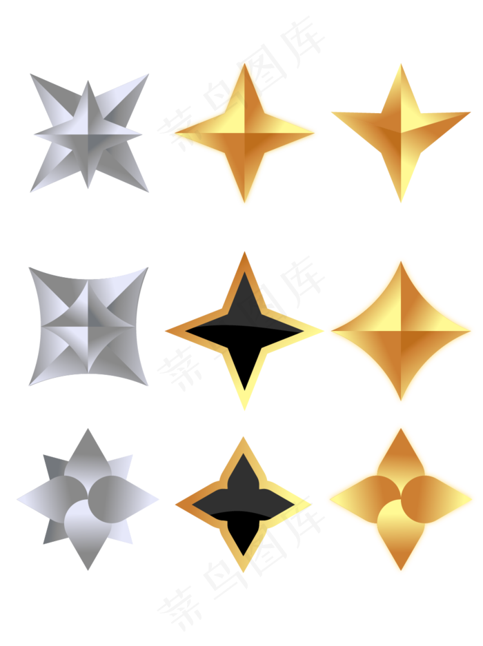 四角星图片