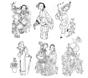 古代人物素材