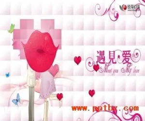 2.14情人节PPT音乐贺卡遇见爱预览图