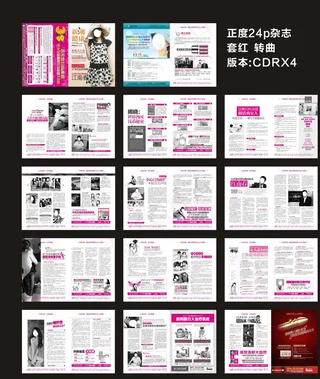 正度 套红 综合 24p图片