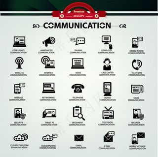 时尚商务信息图表矢量素材