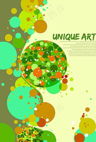 缤纷彩球背景矢量素材图片