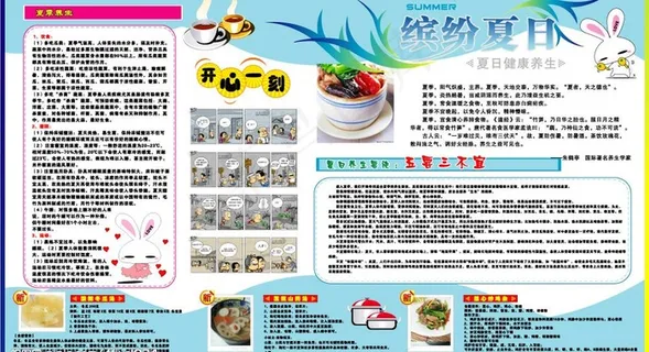 缤纷夏日之夏季饮食图片