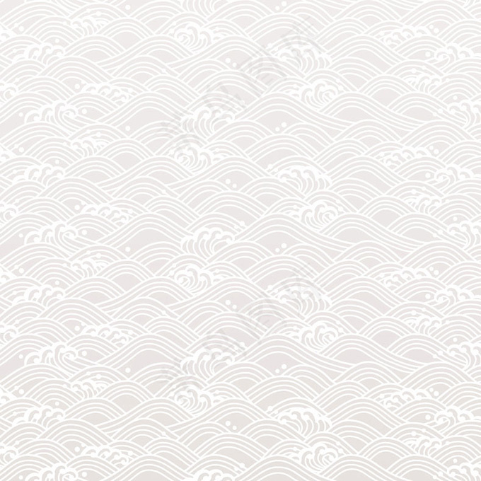 古典海浪线条花纹背景素材