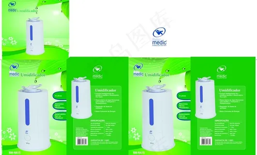 加湿器包装图片