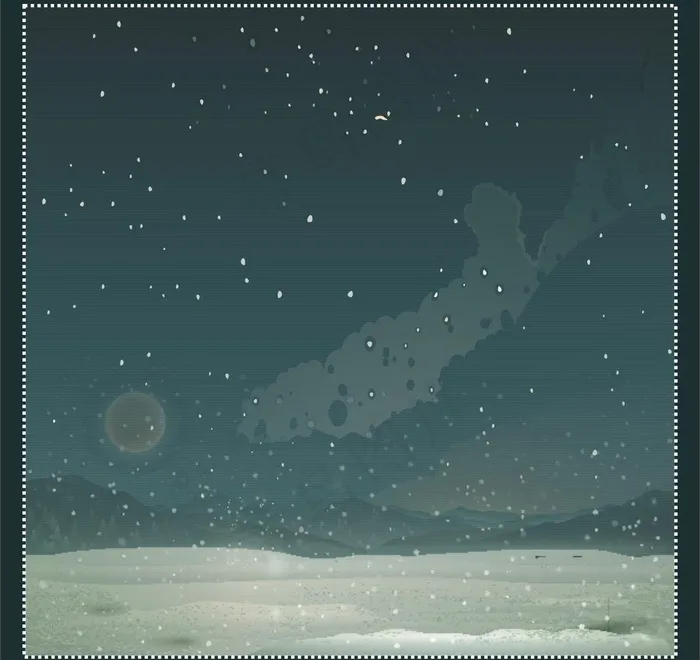 夜晚图片cdr矢量模版下载