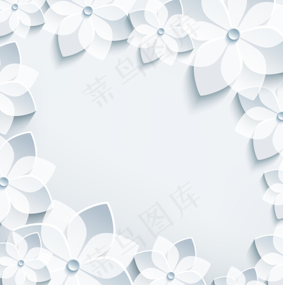 创意花卉背景图