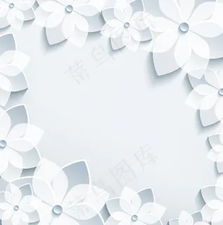 创意花卉背景图