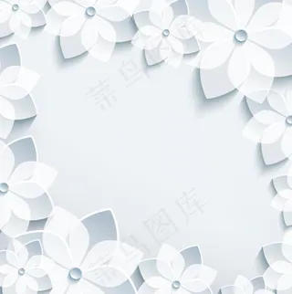 创意花卉背景图