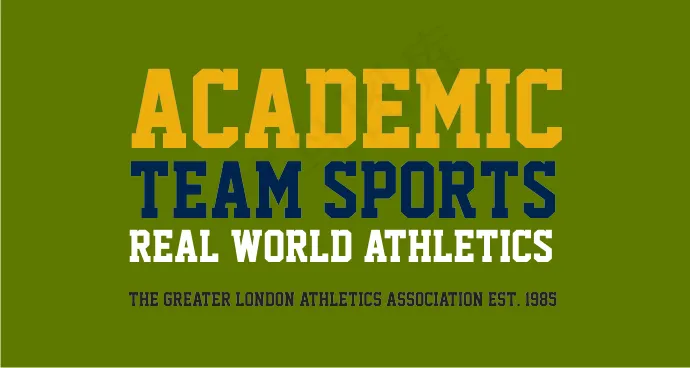 Academic M54 英文字体...