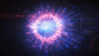 科技感炫酷光效描边LOGO展示科技感炫酷光效描边LOGO展示