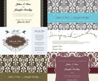 西式婚礼模式向量