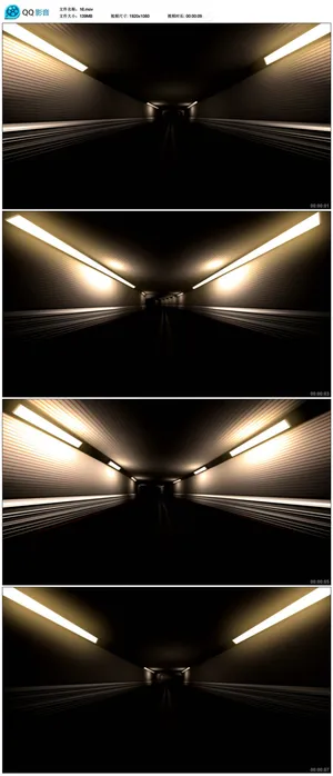 公路隧道高清视频