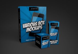 手机盒包装样机