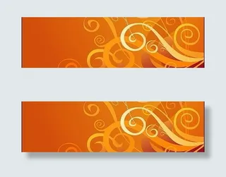 时尚矢量植物材料