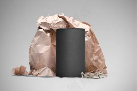 圆筒粮食食品罐头包装样机 圆筒粮食食品罐头包装样机