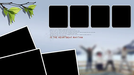 旅游纪念册图片