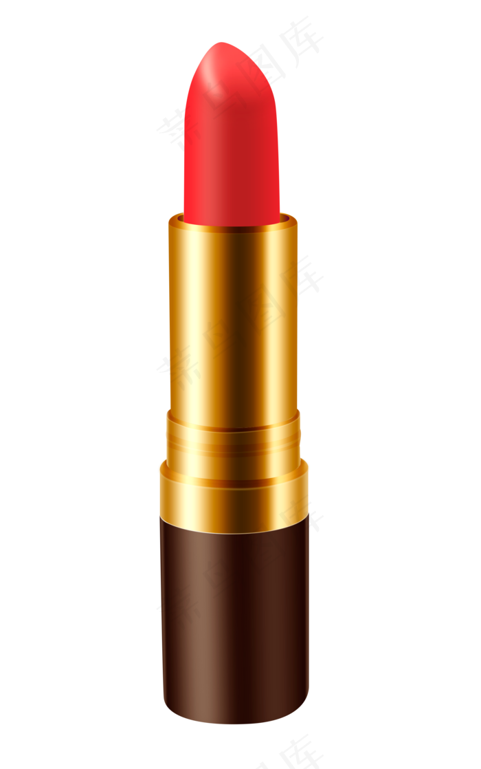 红色口红化妆品女士用品矢量图P红色口红化妆品女士用品矢量图P