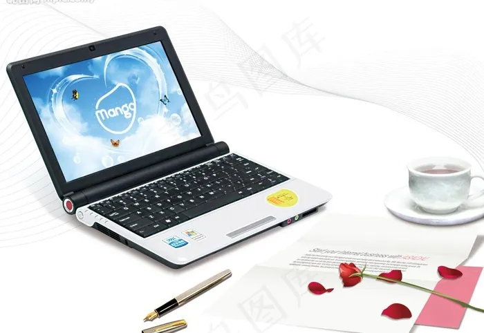 笔记本图片psd模版下载