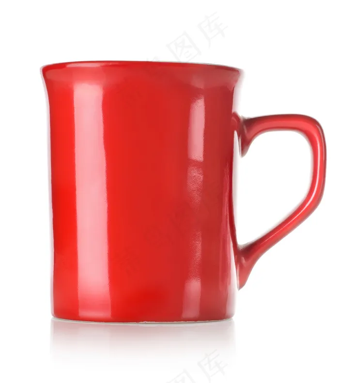 红色杯子