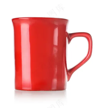 红色杯子
