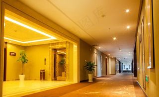 山东聊城阿尔卡迪国际温泉酒店过道图...