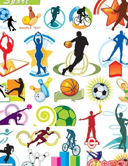 体育运动矢量素材