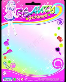 芭比纸板 玩具包装图片