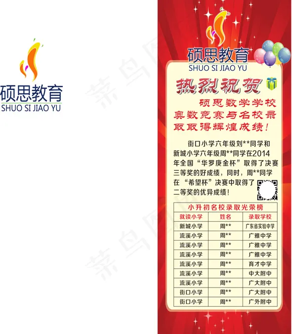 硕思教育cdr矢量模版下载