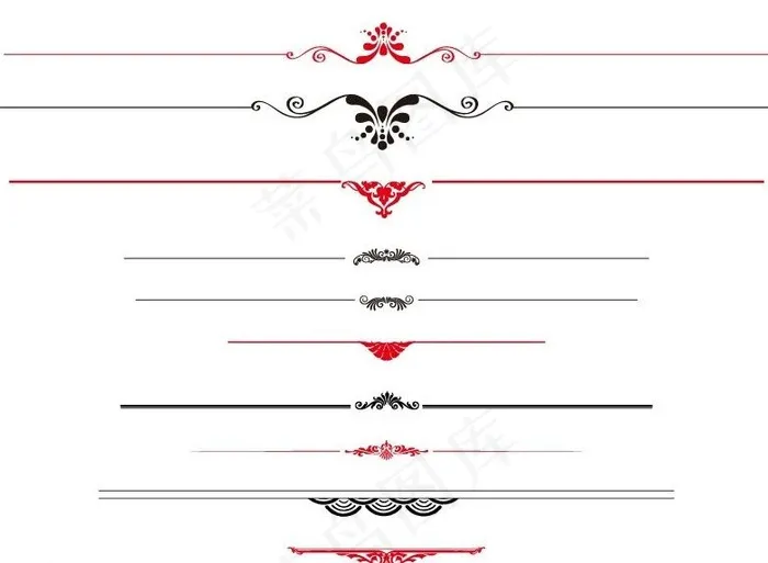 精美实用花纹图片ai矢量模版下载