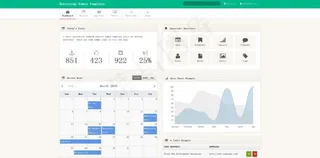 Admin后台界面模板
