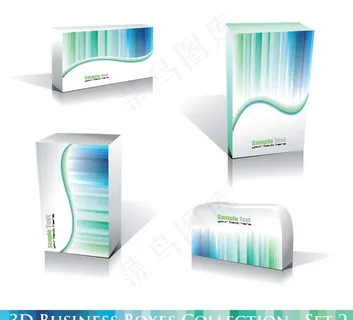 3d商务软件包装盒图片 3d商务软件包装盒图片