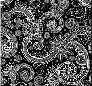 欧式花纹背景图片