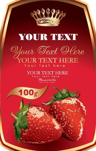 水果包装矢量素材图片