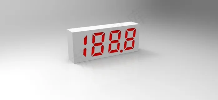 赛雪龙产业3个字符的7段0 25英...