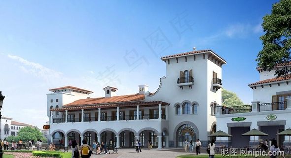 房地产园林景观设计效果图图片