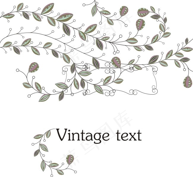 梦幻背景底纹矢量素材