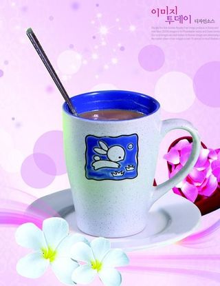 浓情奶茶 psd图片