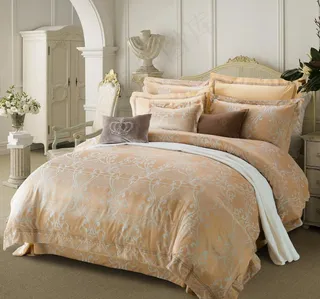 欧式花纹四件套床品图片