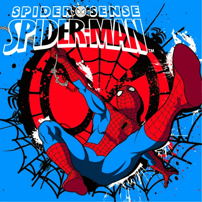 蜘蛛侠矢量图片ai矢量模版下载